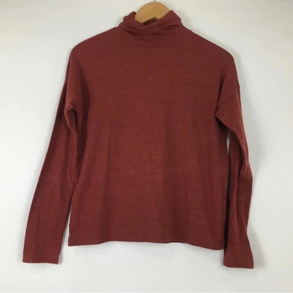 Madewell‎ Long Sleeve Turtleneck Shirt Size XS - Picture 3 of 4